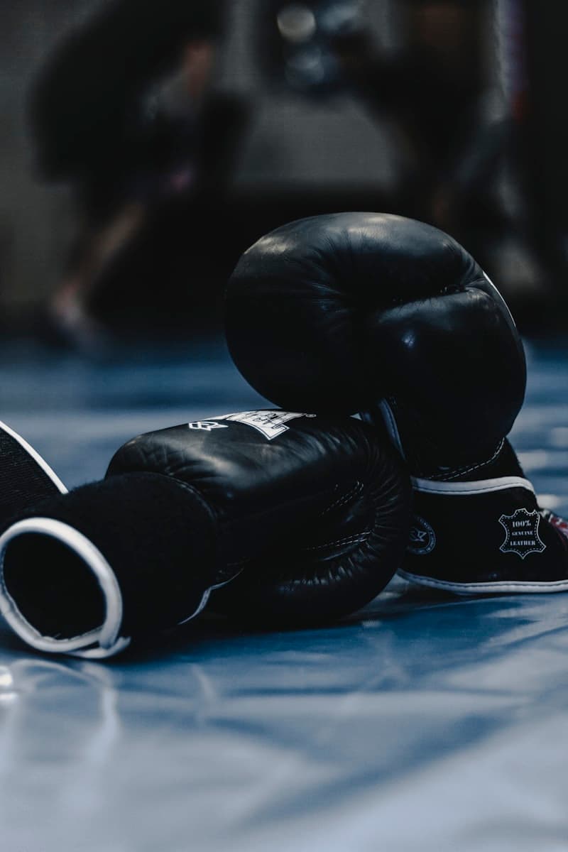 Kickboxing and boxing training